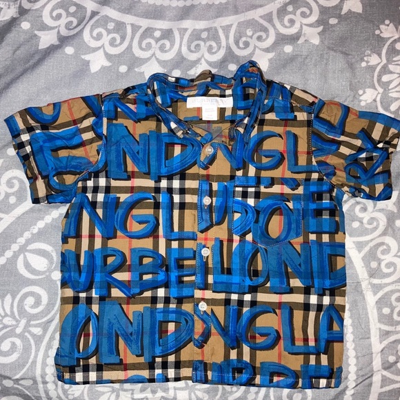 Burberry Boy's Set 12M - Picture 3 of 7